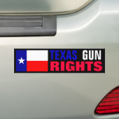 Texas-Guthaben-Rechte Autoaufkleber (Auf Auto)