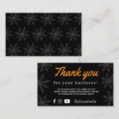 Texas Halloween Spider Web Danke Yall Card Begleitkarte (Vorne/Hinten)