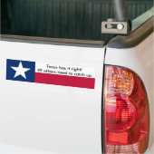 Texas hat es recht! autoaufkleber (Auf Lkw)