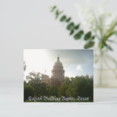 Texas Hauptstadt Gebäude - Postkarte (Stehend Vorderseite)