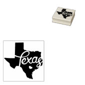 Texas Heart Gummistempel (Stempel)