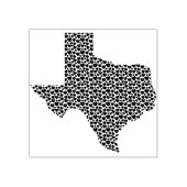 Texas Hearts Gummistempel (Prägung)