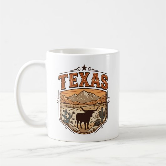 Texas Heritage Western Tasse (Links)