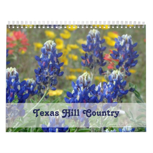 Texas Hill Country Calendar Kalender (Titelbild)