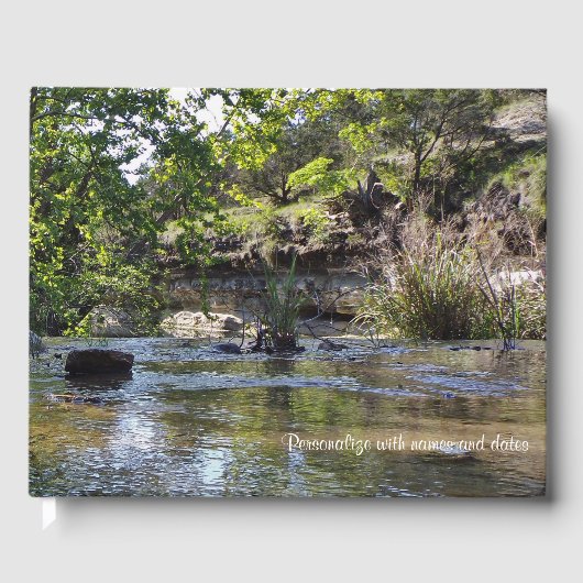 Texas Hill Country Gästebuch (Vorderseite)