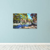 Texas Hill Country Leinwanddruck (Insitu (Holzboden))