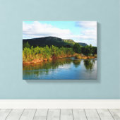 Texas Hill Country Leinwanddruck (Insitu (Holzboden))