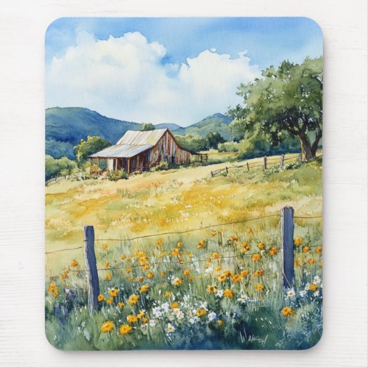 Texas Hill Country Mousepad (Vorne)
