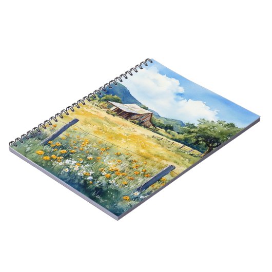 Texas Hill Country Notizblock (Linke Seite)