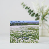 Texas Hill Country Postcard Postkarte (Stehend Vorderseite)