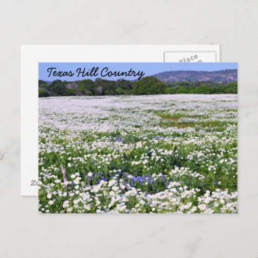 Texas Hill Country Postcard Postkarte (Vorne/Hinten)