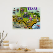 Texas Hill Country Poster (Küche)
