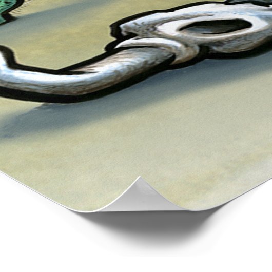 Texas Hill Country Poster (Ecke)