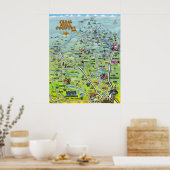 Texas Hill Country Poster 2014 Version (Küche)