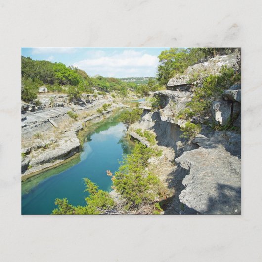 Texas Hill Country Postkarte (Vorderseite)