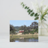 Texas Hill Country Ranch Postkarte (Stehend Vorderseite)