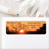 Texas Hill Country Sunrise, Rücksendeadressen-Aufk (Insitu)