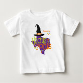 Texas Hocus Pocus Halloween Baby T-shirt (Vorderseite)