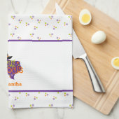 Texas Hocus Pocus Halloween Geschirrtuch (Viertel Falte)