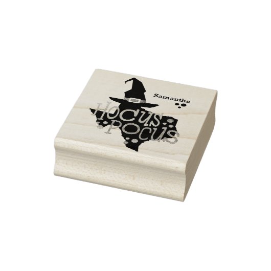 Texas Hocus Pocus Halloween Gummistempel (Stempel)