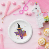 Texas Hocus Pocus Halloween Pappteller (Party)