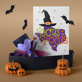Texas Hocus Pocus Halloween Postkarte