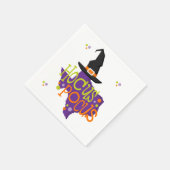 Texas Hocus Pocus Halloween Serviette (Ecke)