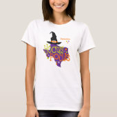 Texas Hocus Pocus Halloween T-Shirt (Vorderseite)