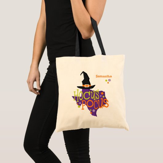 Texas Hocus Pocus Halloween Tragetasche (Vorderseite (Produkt))