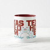Texas Hold 'Em Poker Tasse (Zentrum)