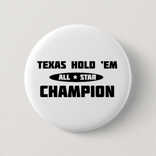 Texas Hold'em Champion Button (Vorderseite)
