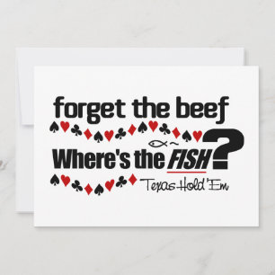 Texas Hold'Em Einladung