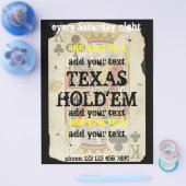 texas hold'em Flyer (Einzeln)