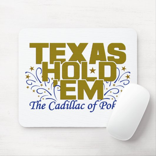 Texas Hold'em Mousepad (Mit Mouse)
