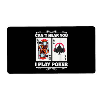 Texas Holdem Poker Cant Hören Sie, ich spiele Poke