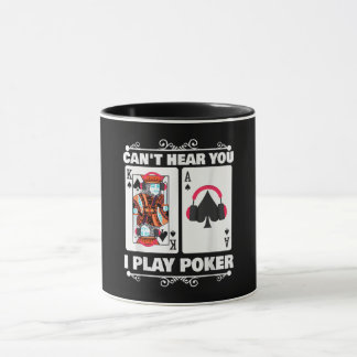 Texas Holdem Poker Cant Hören Sie, ich spiele Poke Tasse