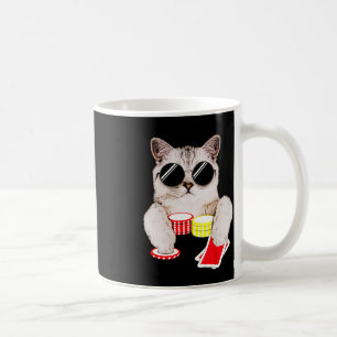 Texas Holdem Poker Cat Kaffeetasse