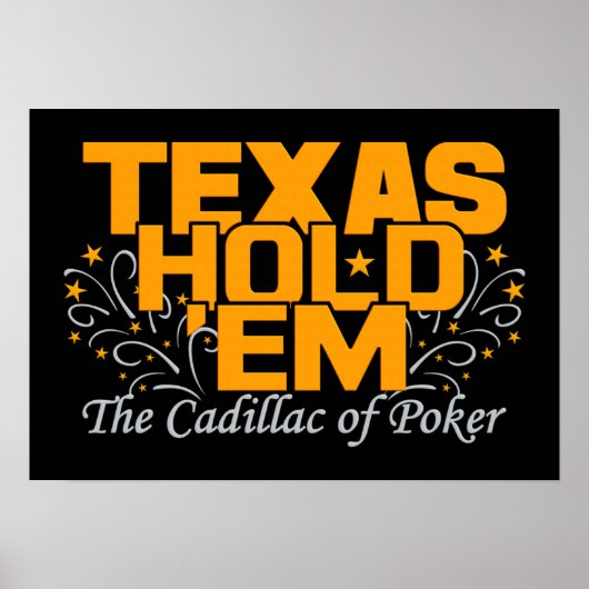 Texas Hold'Em Poster (Vorne)