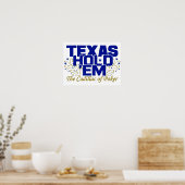 Texas Hold'Em Poster (Küche)