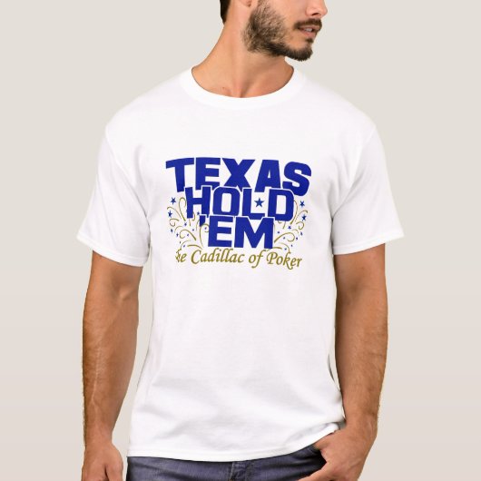 Texas Hold'em Shirt - wählen Sie Stil & Farbe (Vorderseite)