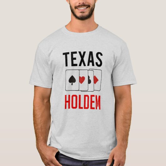 Texas holdem T-Shirt (Vorderseite)