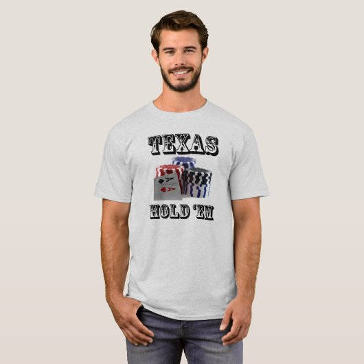 Texas Hold'em T-Shirt (Vorne ganz)