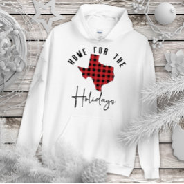 Texas Holiday Buffalo Kariert Zuhause Staat Hoodie