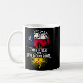 Texas Home New Mexico Roots State Tree Flag Love G Kaffeetasse (Links)