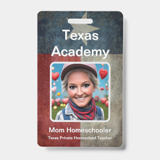 Texas-Homeschool-ID-Ausweis Ausweis