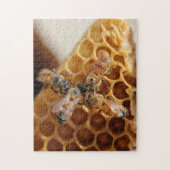 Texas Honeybees | Honeycomb Hive Puzzle (Vertikal)