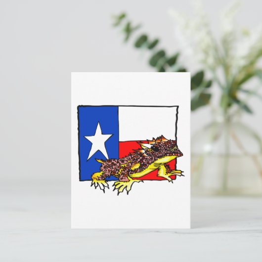 TEXAS HORNEAD POSTKARTE (Stehend Vorderseite)