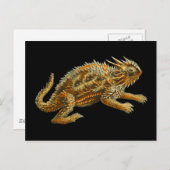 Texas Horned Lizard Postkarte (Vorne/Hinten)