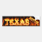 Texas hottie autoaufkleber (Vorne)