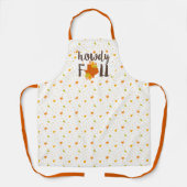 Texas Howdy Fall Schürze (Vorderseite)
